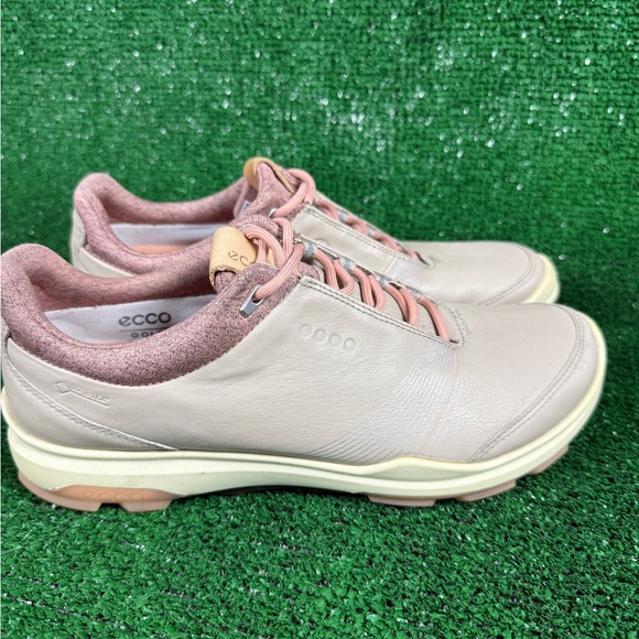 ECCO Biom Natural Motion Golf Shoes EU 39 Women’s 8 Waterproof Leather - Picture 2 of 15
